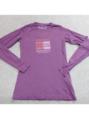 Vintage Sundance Womens Shirt Small Purple Film Festival 2009